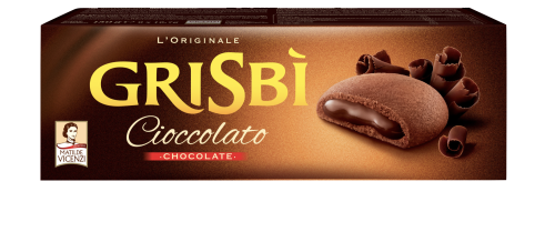 Ciastka Grisbi Ciocciolato z nadzieniem czekoladowym 135 g