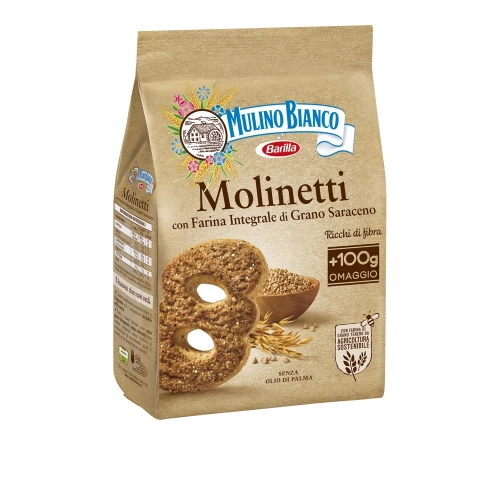 Ciastka pełnoziarniste Molinetti Mulino Bianco 350g - widok szczegółowy 2