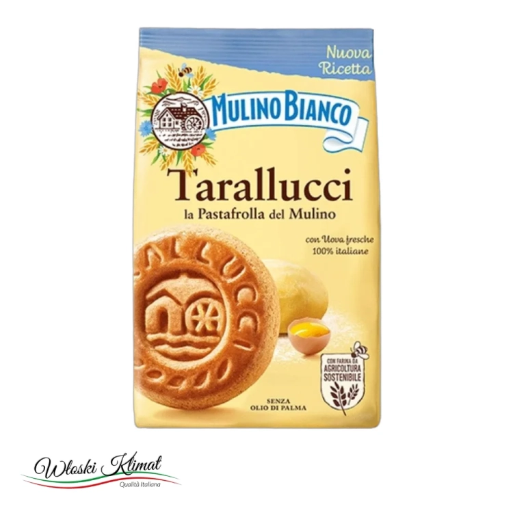 Ciastka kruche TARALLUCCI Mulino Bianco 350 g - widok z przodu / opakowanie