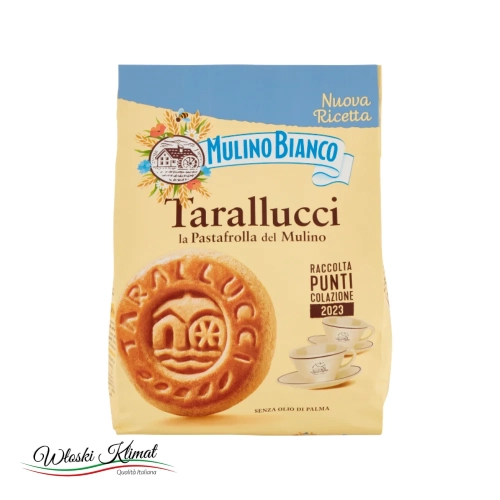 Ciastka kruche TARALLUCCI Mulino Bianco 800g - widok z przodu / opakowanie