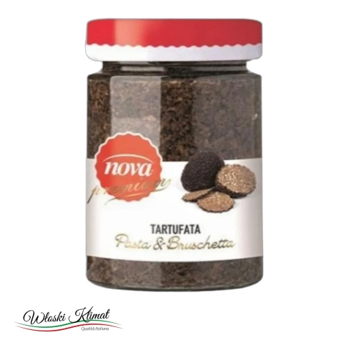 Sos truflowy Salsa tartufata Pasta & Bruschetta Nova 190g - widok z przodu / opakowanie