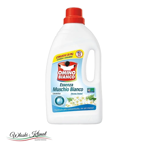 Płyn do prania Białe Piżmo Muschio Bianco OMINO BIANCO 1,15 L - widok z przodu / opakowanie