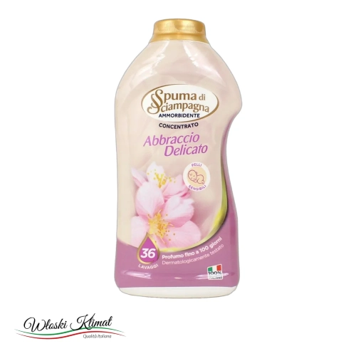 Płyn do płukania koncentrat delikatny DELICATO Spuma di Sciampagna 720 ml - widok z przodu / opakowanie