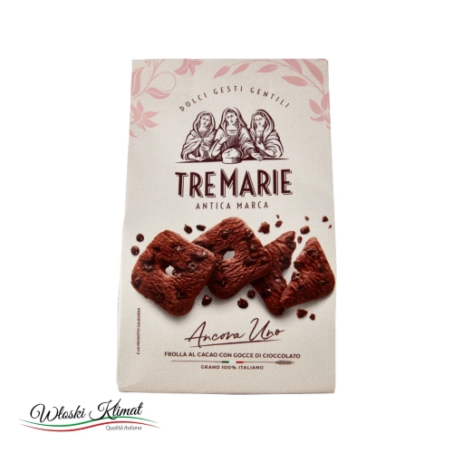 Ciastka kruche Tre Marie kakaowe z czekoladą  315 g - widok z przodu / opakowanie