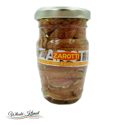 Anchios Zarotti filety z sardeli 80 g - widok z przodu / opakowanie