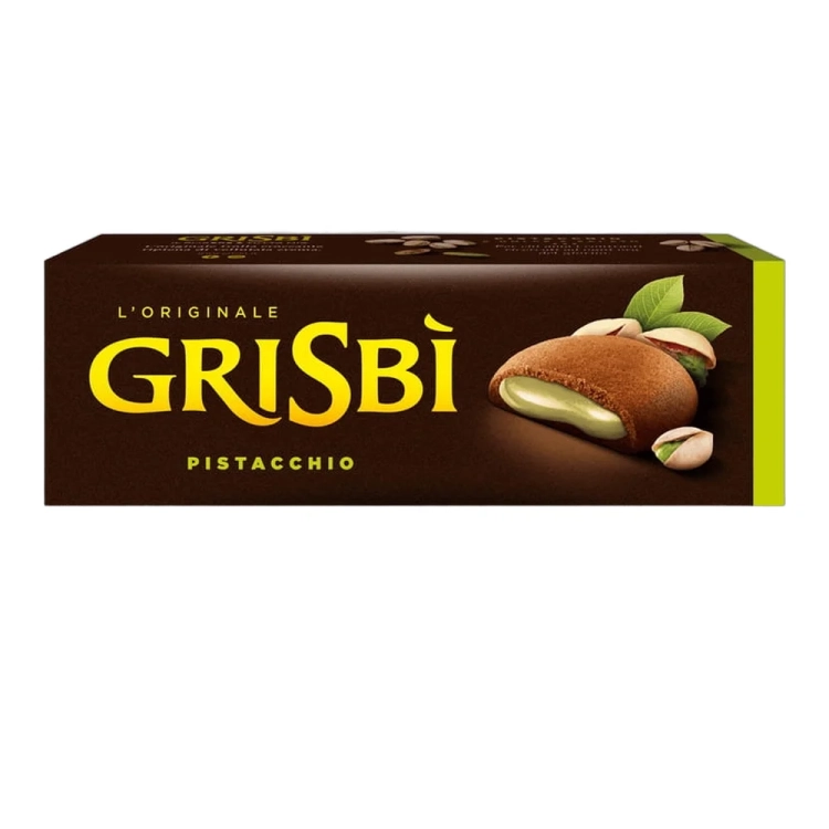 Ciastka z nadzieniem pistacjowym Matilde Vicenzi Grisbi 135 g - widok szczegółowy 2