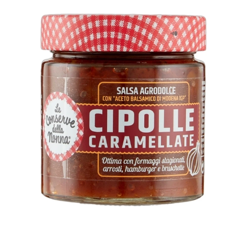 Sos z karmelizowanej cebuli z octem balsamicznym Cipolle Caramellate  Conserve della Nonna 200g - widok szczegółowy 2