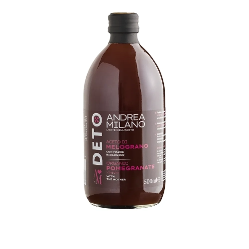 Ocet z granatu melograno ANDREA MILANO 500 ml - widok szczegółowy 2