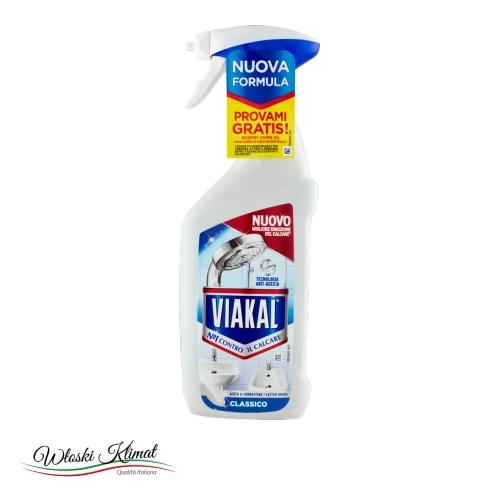 Odkamieniacz w sprayu uniwersalny VIAKAL 0,47L - widok z przodu / opakowanie