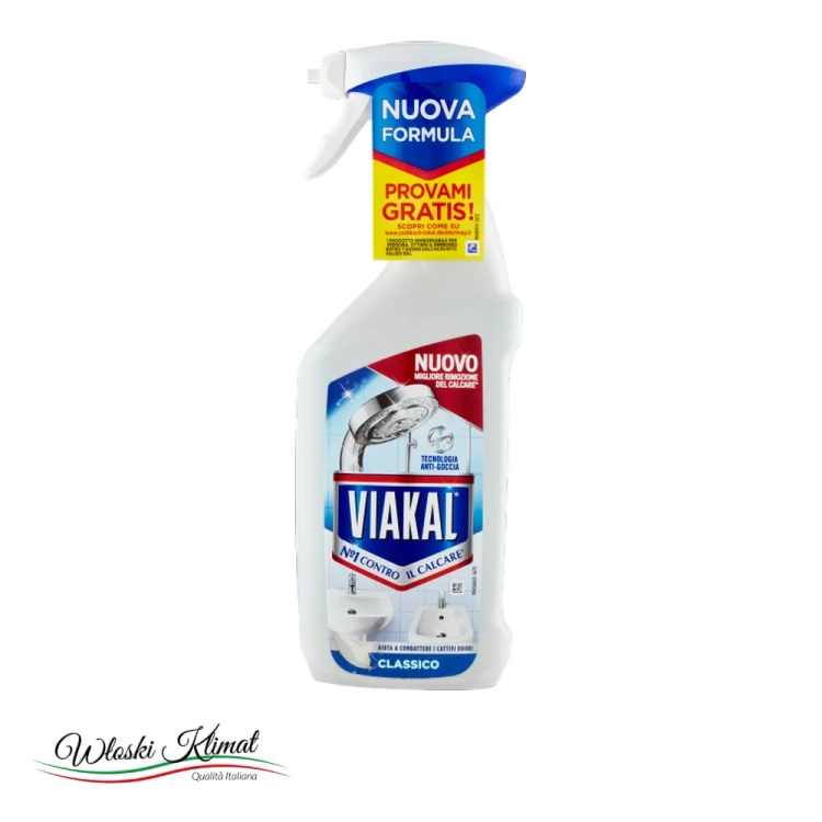 Odkamieniacz w sprayu uniwersalny VIAKAL 0,47L - widok z przodu / opakowanie