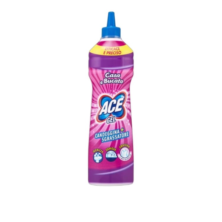 Żel do czyszczenia/prania z wybielaczem i odtłuszczaczem Candeggina e Sgrassatore ACE 500ml - widok szczegółowy 2