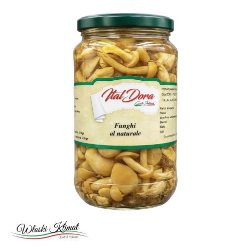 Grzyby Nameko w naturalnej zalewie Ital Dora 580g - widok z przodu / opakowanie