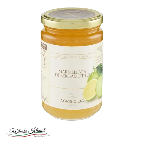 Marmolada z Bergamotki Agrisicilia 360 g - widok z przodu / opakowanie