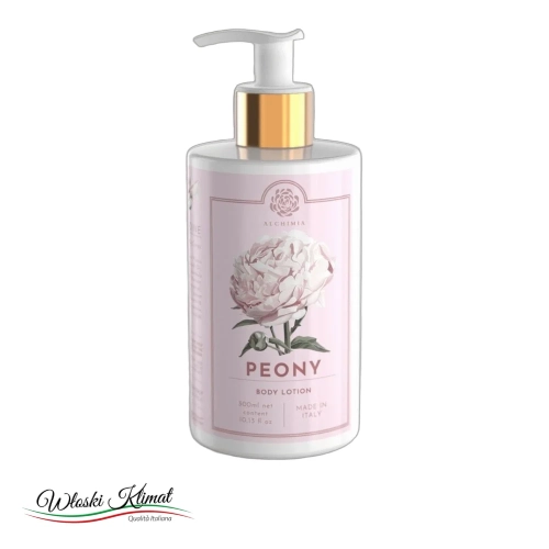 Balsam do ciała Piwonia Peony Fiorentina ALCHIMIA 300ml - widok z przodu / opakowanie