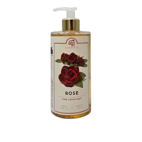 Mydło w płynie Róża Rose Fiorentina ALCHIMIA 500ml - widok szczegółowy 2
