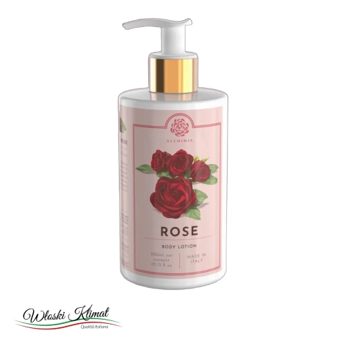 Balsam do ciała Róża Rose Fiorentina ALCHIMIA 300ml - widok z przodu / opakowanie