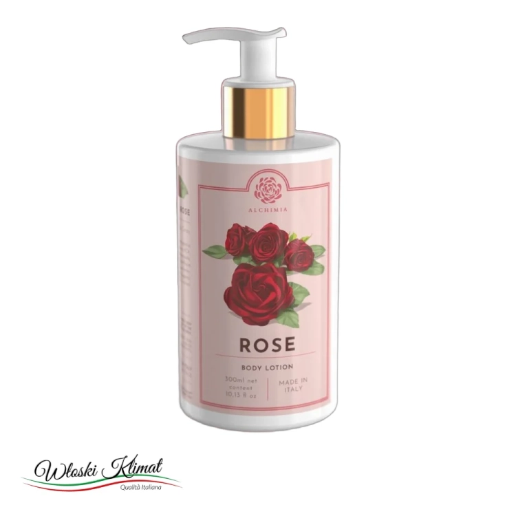Balsam do ciała Róża Rose Fiorentina ALCHIMIA 300ml - widok z przodu / opakowanie