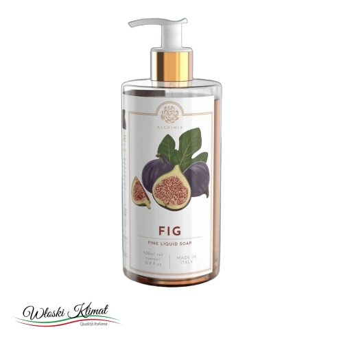Mydło w płynie Figa Fig Fiorentina ALCHIMIA 500ml - widok z przodu / opakowanie