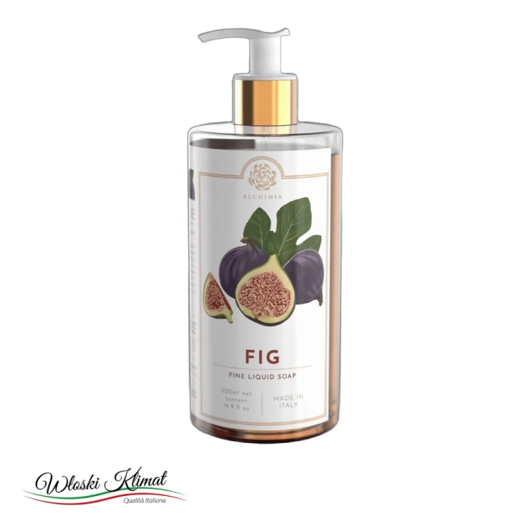Mydło w płynie Figa Fig Fiorentina ALCHIMIA 500ml - widok z przodu / opakowanie