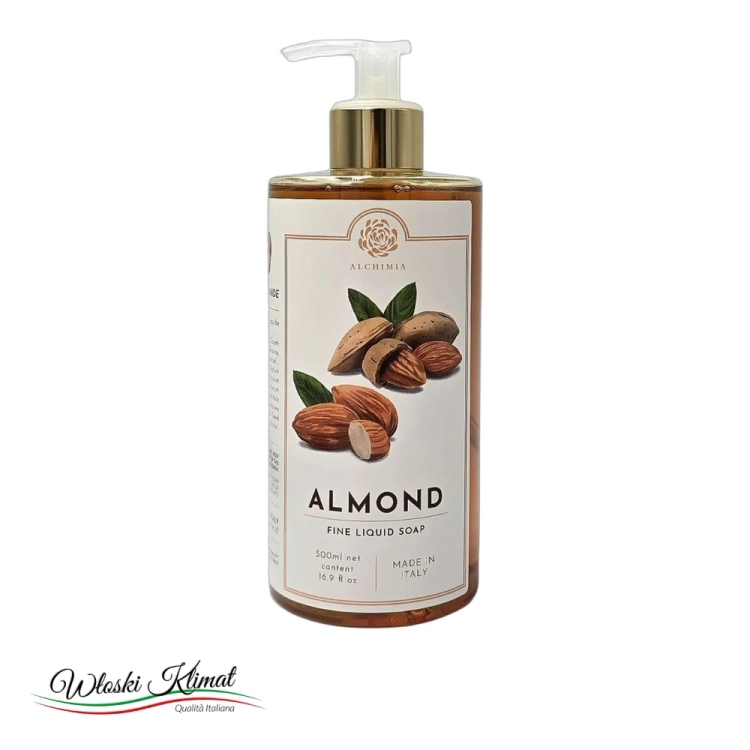 Mydło w płynie Migdał Almond Fiorentina ALCHIMIA 500ml - widok z przodu / opakowanie