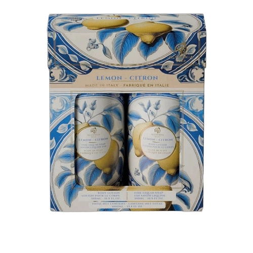 Zestaw Balsam do ciała i Mydło w płynie Cytryny Lemon Blu ALCHIMIA 2 x 500ml - widok szczegółowy 2