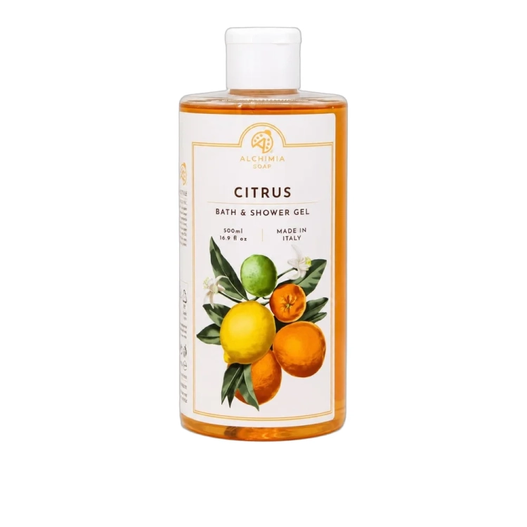 Żel pod prysznic Cytrusy Bath & Shower Gel Citrus Alchimia 500ml - widok szczegółowy 2