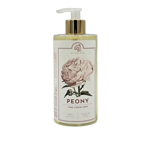 Mydło w płynie Piwonia Peony Fiorentina ALCHIMIA 500ml - widok szczegółowy 2
