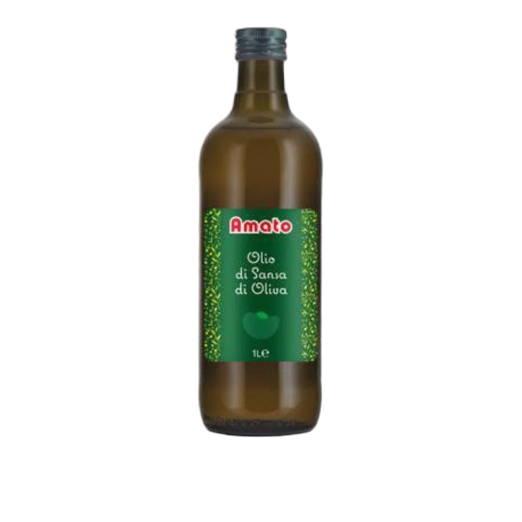 Oliwa z wytłoczyn z oliwek do smażenia Olio di Sansa di Oliva Amato 1L - widok szczegółowy 2
