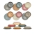 Zestaw talerzy ceramicznych dla 6 osób Maya Color Mix - widok szczegółowy 2