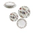 Zestaw talerzy porcelanowych dla 6 osób - 18 szt. Kwiaty Asturias Flowers - widok szczegółowy 2