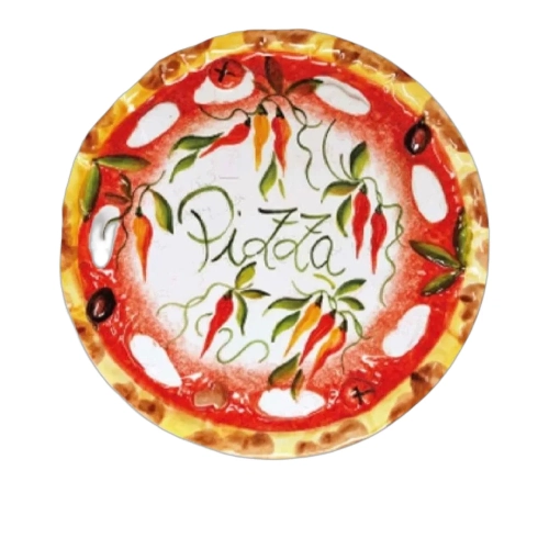 Talerz na pizzę śr. 33 cm Papryczka Chilli Picante - widok szczegółowy 2