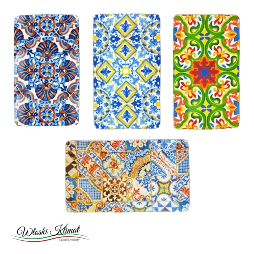 Taca porcelanowa 33cm x 20cm Mediterraneo - widok z przodu / opakowanie