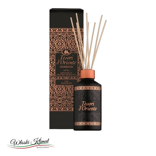 Dyfuzor zapachowy HAMMAM Tesori d'Oriente 200 ml - widok z przodu / opakowanie