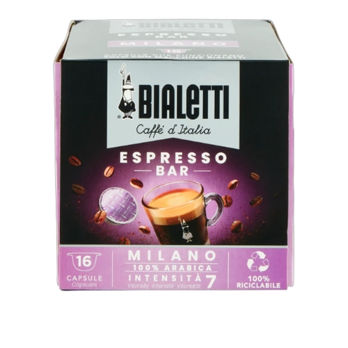 Kawa w kapsułkach Espresso Bar Milano BIALETTI  - 16 kapsułek - widok szczegółowy 2