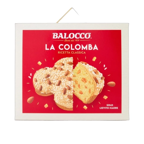 Colomba Babka Classica skórka pomarańczy i migdały Balocco 700g - widok szczegółowy 2