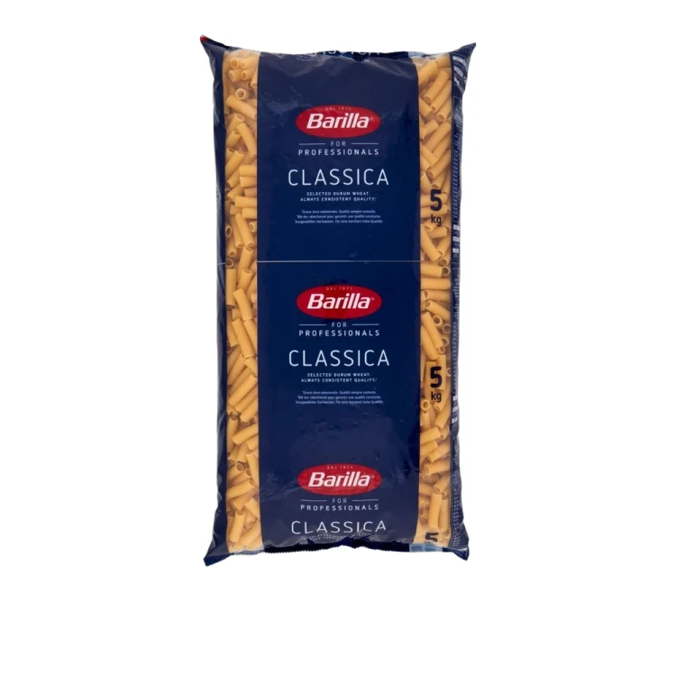 Makaron Rurki z pszenicy durum Tortiglioni Barilla 5kg - widok szczegółowy 2