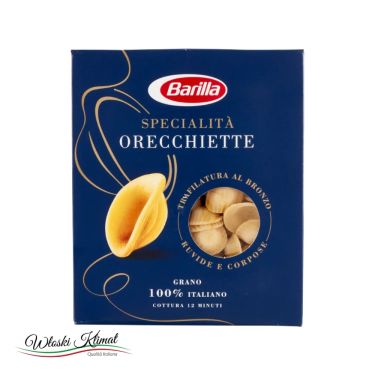 Makaron Orecchiette Barilla 500 g - widok z przodu / opakowanie