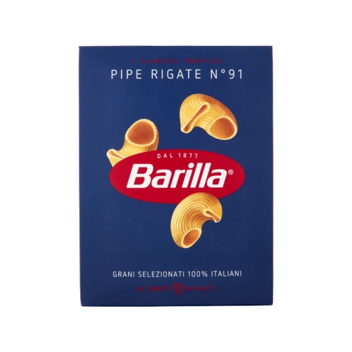 Makaron Pipe rigate  nr 91 Barilla 500 g - widok szczegółowy 2