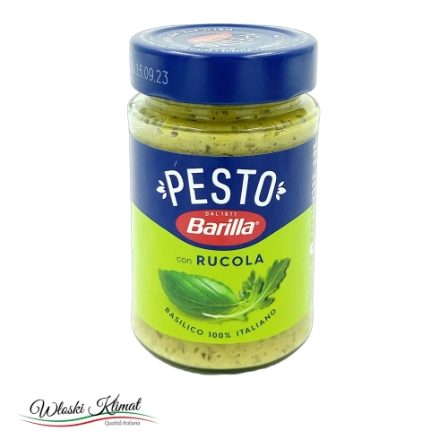 Pesto Bazylia i Rukola BARILLA 190 g - widok z przodu / opakowanie