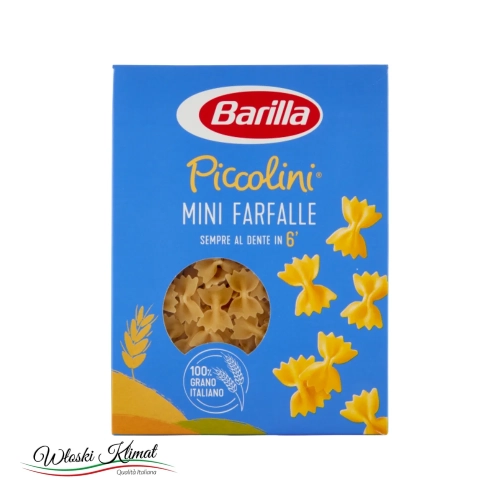Makaron Mini farfalle kokardki Barilla 500 g - widok z przodu / opakowanie