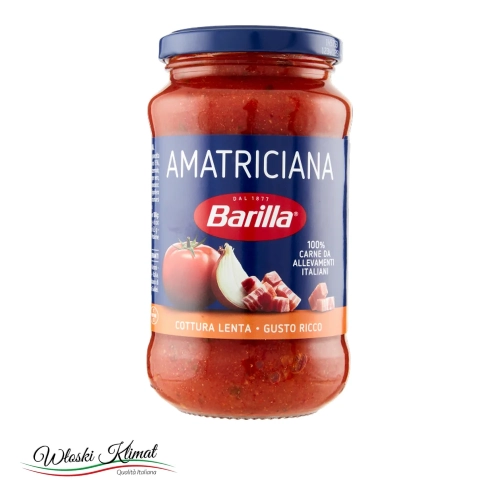 Włoski sos pomidorowy Amatriciana BARILLA 400 g - widok z przodu / opakowanie