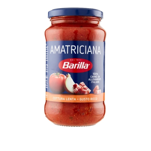 Włoski sos pomidorowy Amatriciana BARILLA 400 g - widok szczegółowy 2