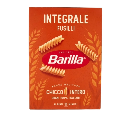 Makaron pełnoziarnisty świderki Fusilli Integrale BARILLA 500g - widok szczegółowy 2