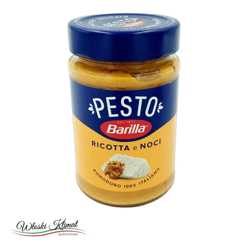 Pesto ricotta i orzechy włoskie BARILLA 190 g - widok z przodu / opakowanie