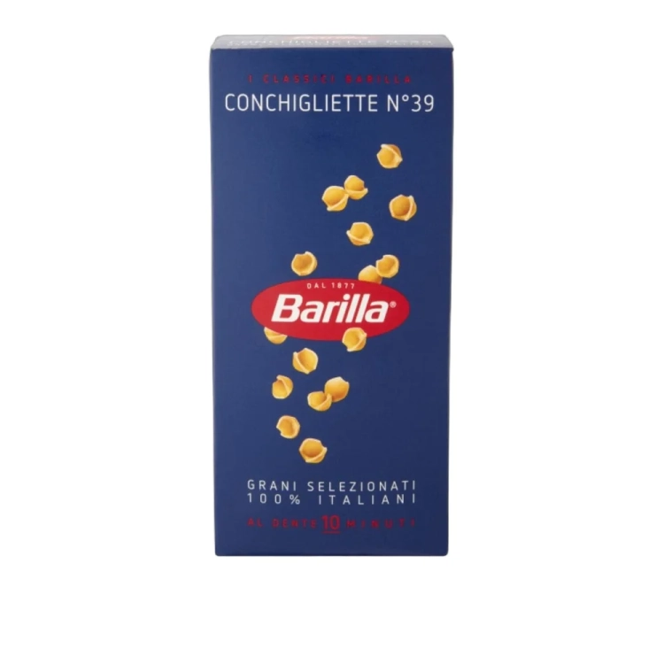 Makaron muszelki Conchigliette n.39 Barilla  500g - widok szczegółowy 2