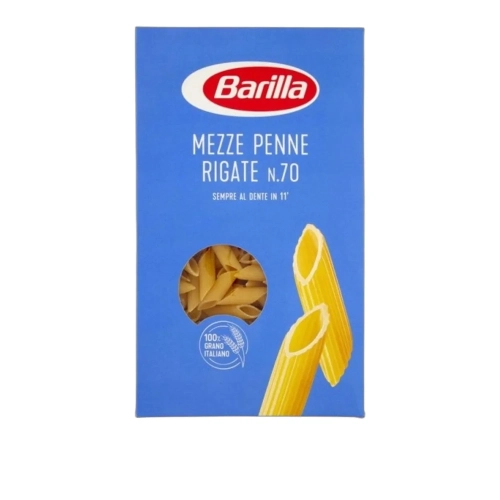 Makaron Rurki Mezze Penne Rigate 70 BARILLA 500g - widok szczegółowy 2