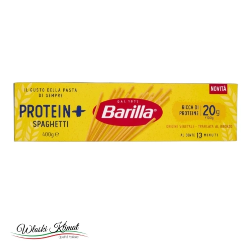 Makaron Spaghetti z proteinami Proteine Barilla 400g - widok z przodu / opakowanie