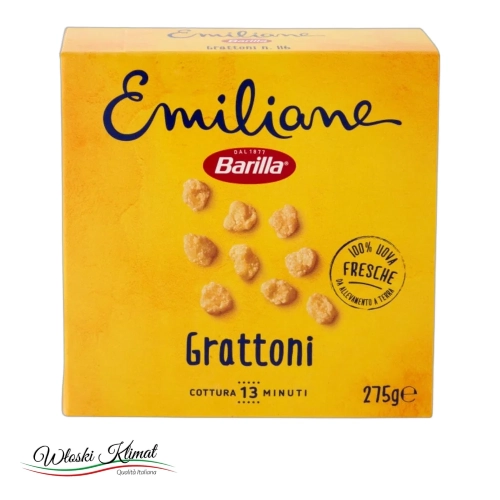 Makaron jajeczny kruszonka Grattoni Uovo Emiliane BARILLA 275g - widok z przodu / opakowanie