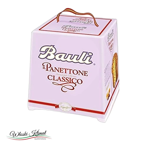 Panettone mini Classico Bauli 90g - widok z przodu / opakowanie