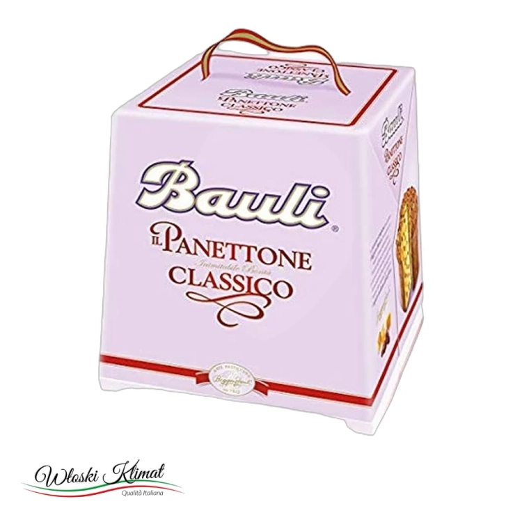 Panettone mini Classico Bauli 90g - widok z przodu / opakowanie
